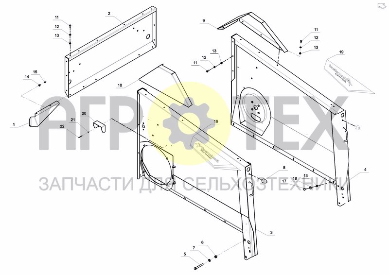 Чертеж SIDE PLATES, TOP PROFILE