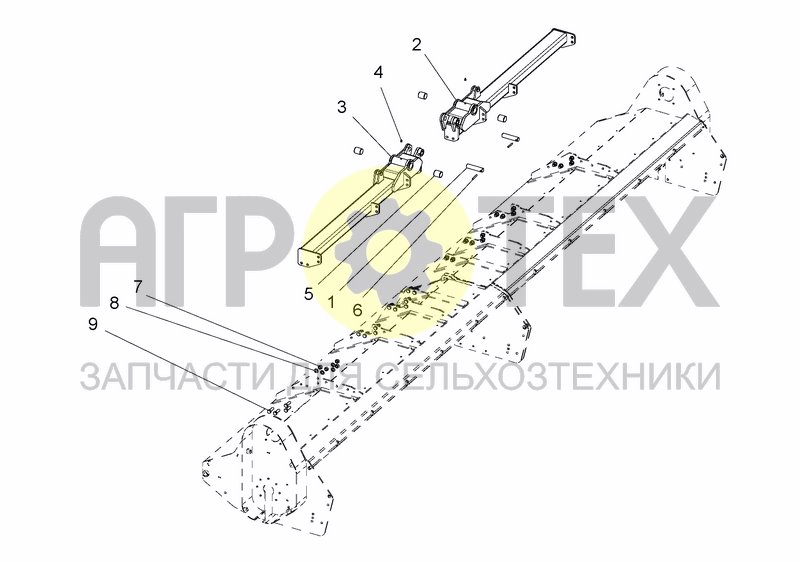 Чертеж FRAME ARMS