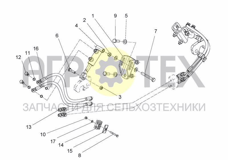 Чертеж HYDRAULIC: SAFETY HOOKS