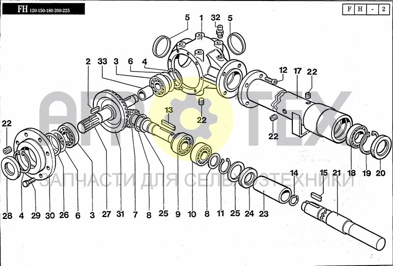 Чертеж GEARBOX