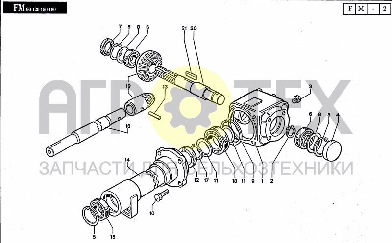 Чертеж GEARBOX