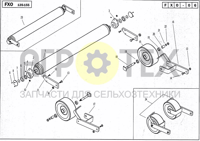 Чертеж ROLLER