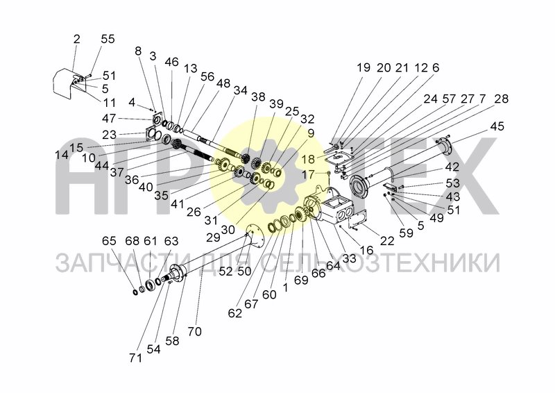 Чертеж 3 SPEED GEARBOX