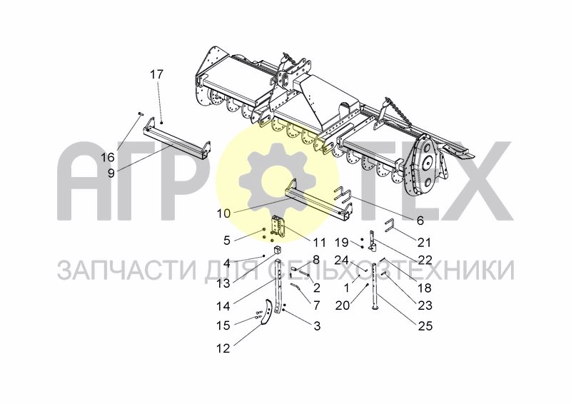 Чертеж TRACK ERADICATOR (OPTIONAL)