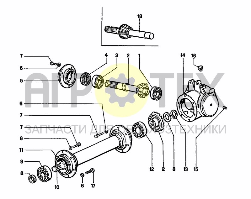 Чертеж GEARBOX