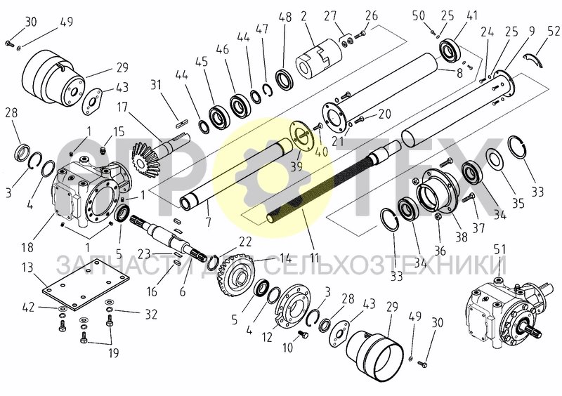 Чертеж GEARBOX