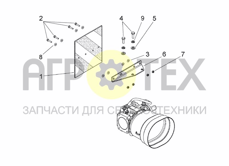 Чертеж REAR PANEL EU VERSION