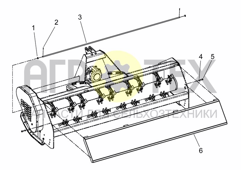 Чертеж REAR SHIELD