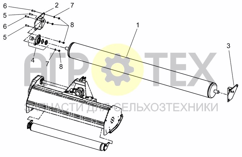 Чертеж ROLLER (OPTIONAL)