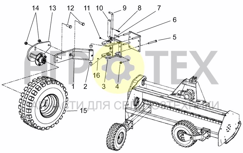 Чертеж WHEELS (OPTIONAL)