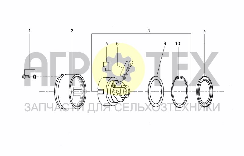 Чертеж AUTOMATIC TORQUE LIMITER MA0007250M2