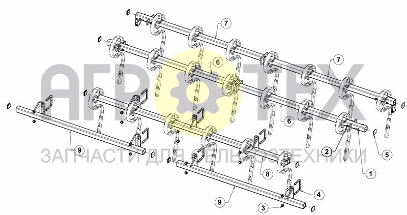 Чертеж TINE HOLDER