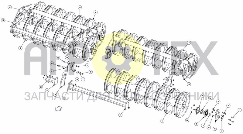 Чертеж ACTPRESS TWIN ROLLERS 4M