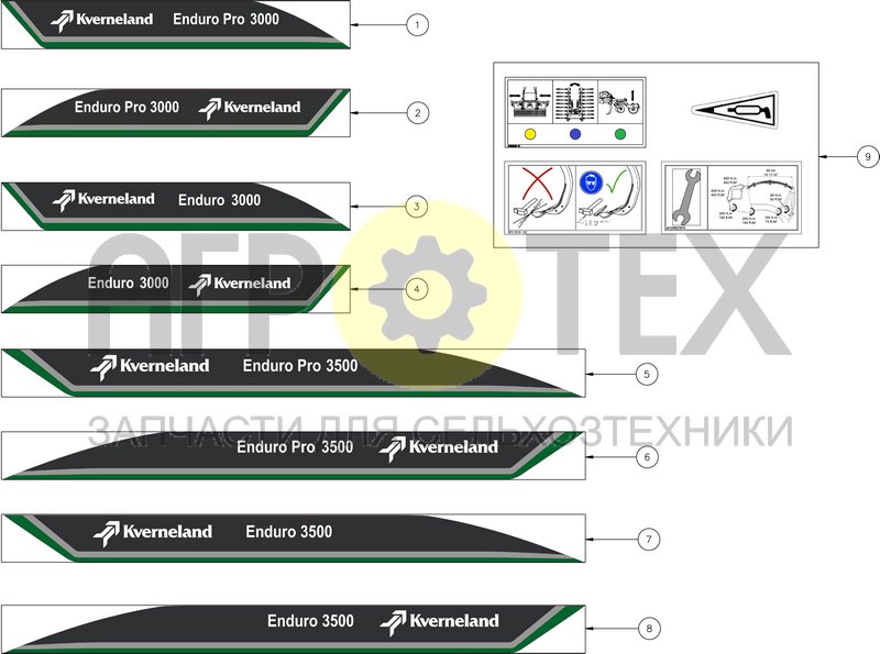 Чертеж BRAND STICKERS - RIGID