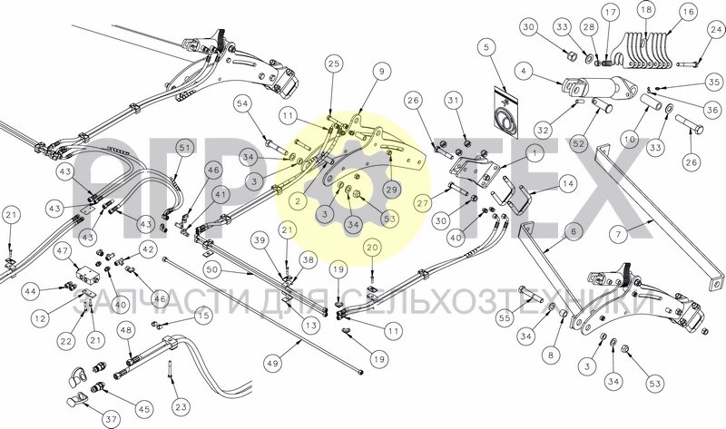 Чертеж ROLLER ARM