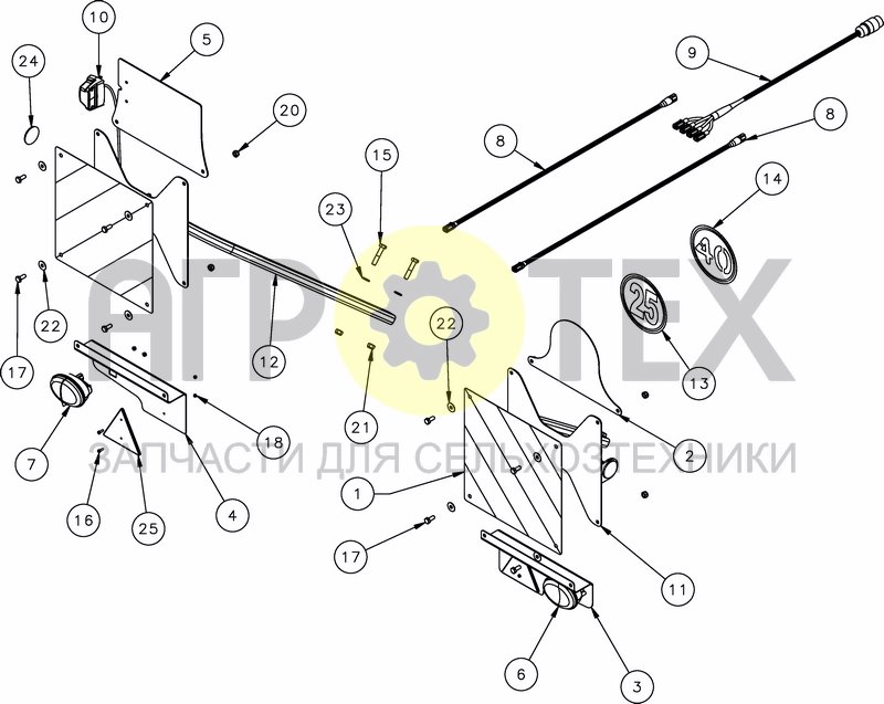 Чертеж LIGHTING KIT - EC