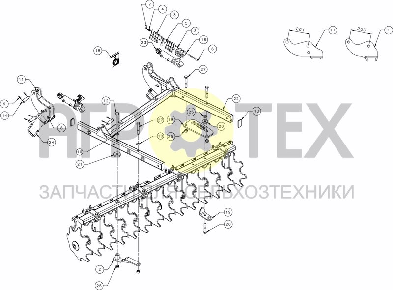 Чертеж COMBI-DISC