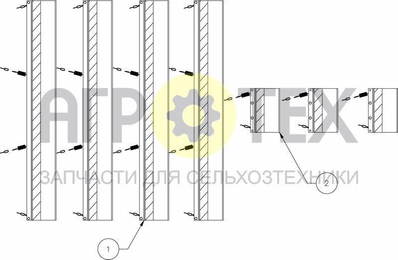 Чертеж TINES PROTECTION KIT