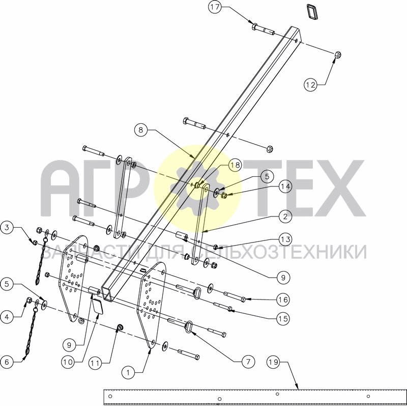 PARALLELOGRAM ARMS (№4 на схеме)