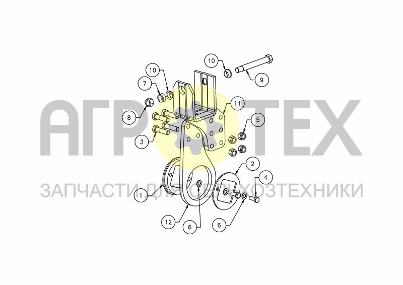 Чертеж EQUIPPED FCD/FMD BEARING