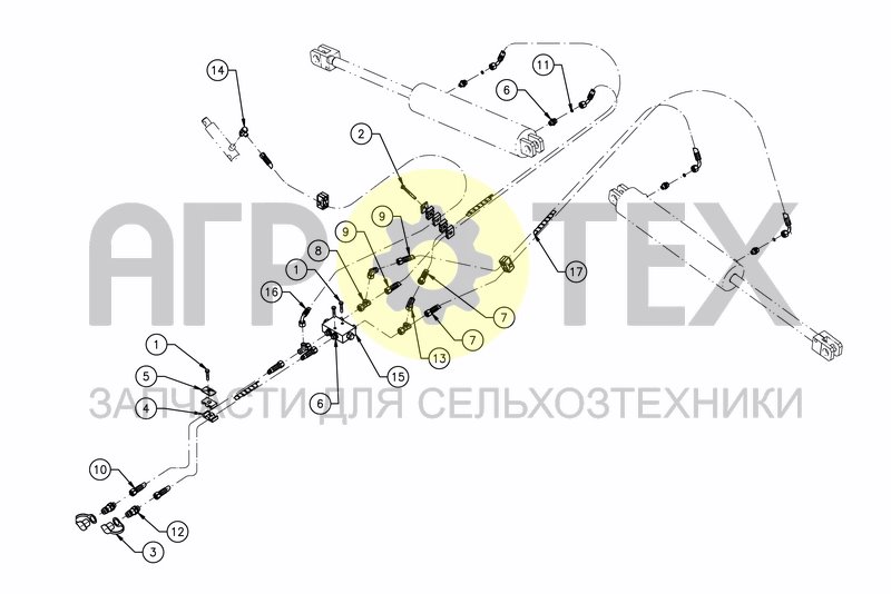 Чертеж HYDRAULIC FOLDING