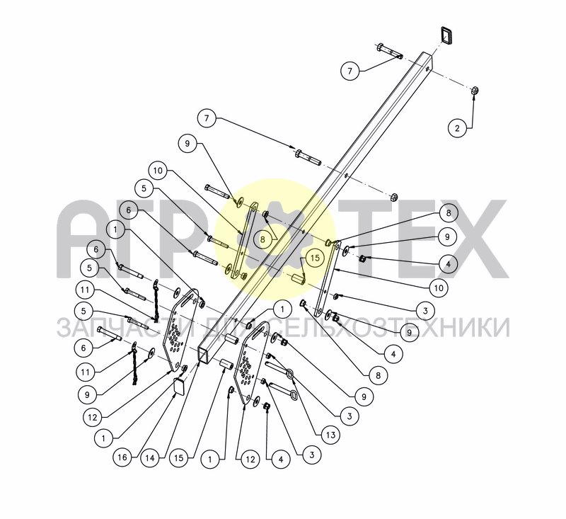 PARALLELOGRAM ARM (№4 на схеме)