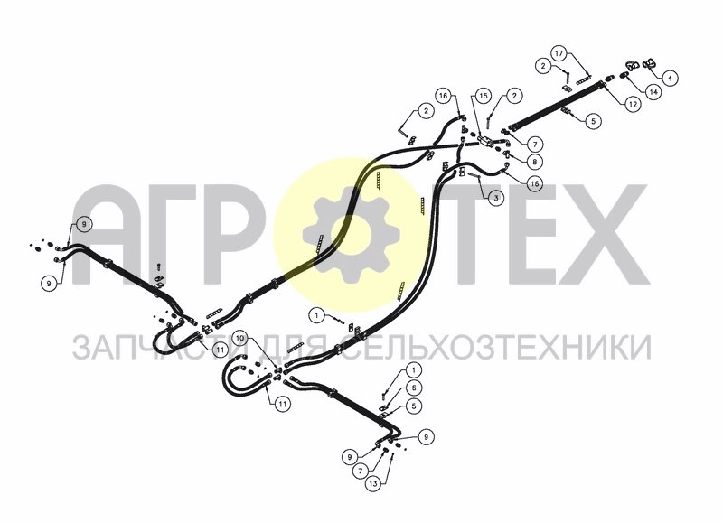 Чертеж HYDRAULIC ROLLER SETTING KIT (FOLDABLE)