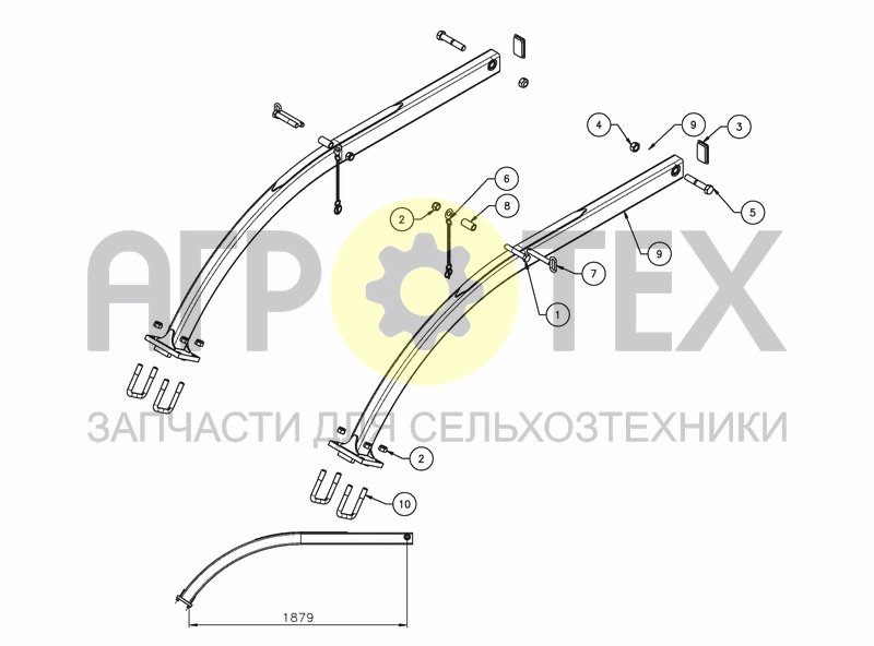 Чертеж ARM ROLLER