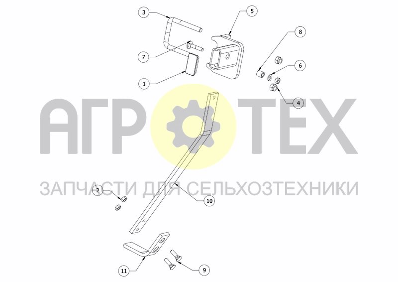 Чертеж CENTRAL FLOW MANAGEMENT KIT