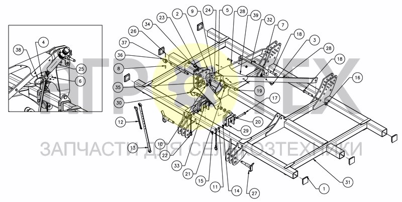 Чертеж RIGID FRAME