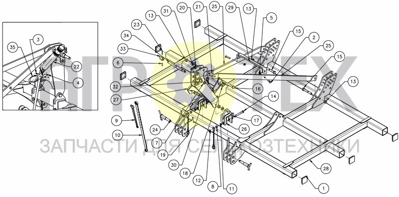 Чертеж RIGID FRAME