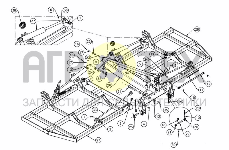 Чертеж FOLDING FRAME