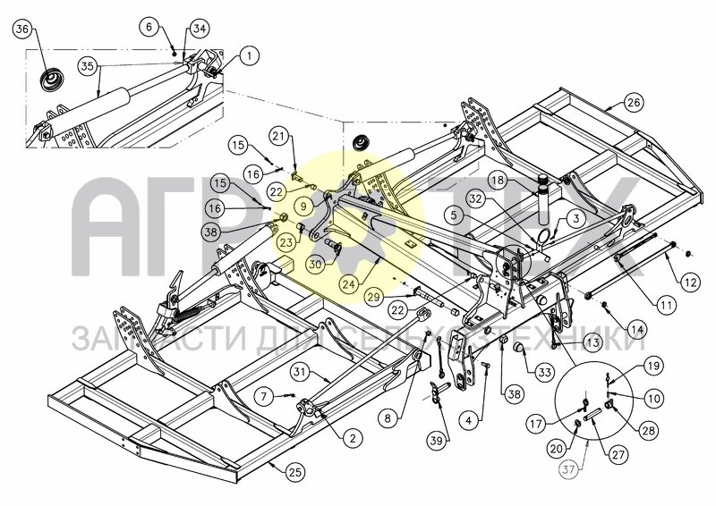 Чертеж FOLDING FRAME