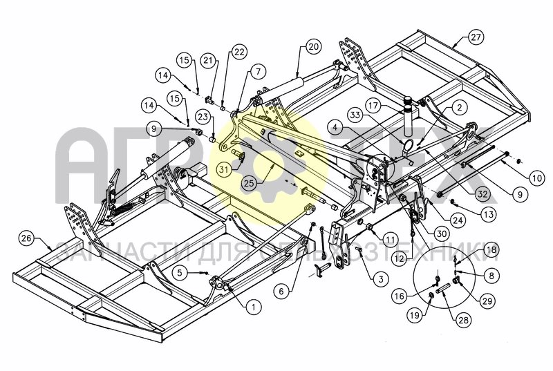 Чертеж FOLDING FRAME