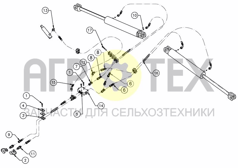 Чертеж HYDRAULIC FOLDING