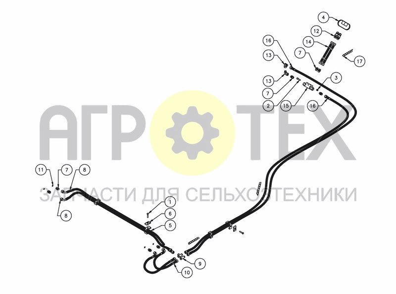 Чертеж HYDRAULIC ROLLER SETTING KIT (RIGID)