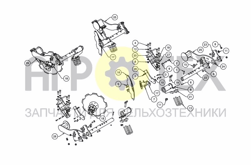 Чертеж BORDER DISC KIT