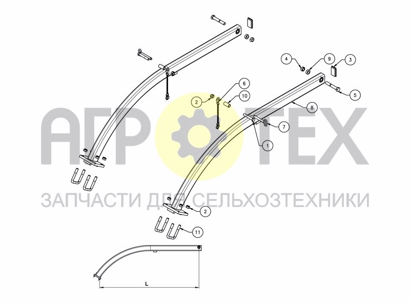 Чертеж ARM ROLLER