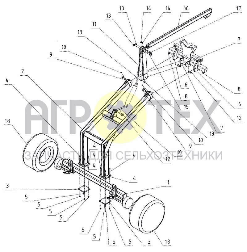 Чертеж SEMI-MOUNTED KIT (2)