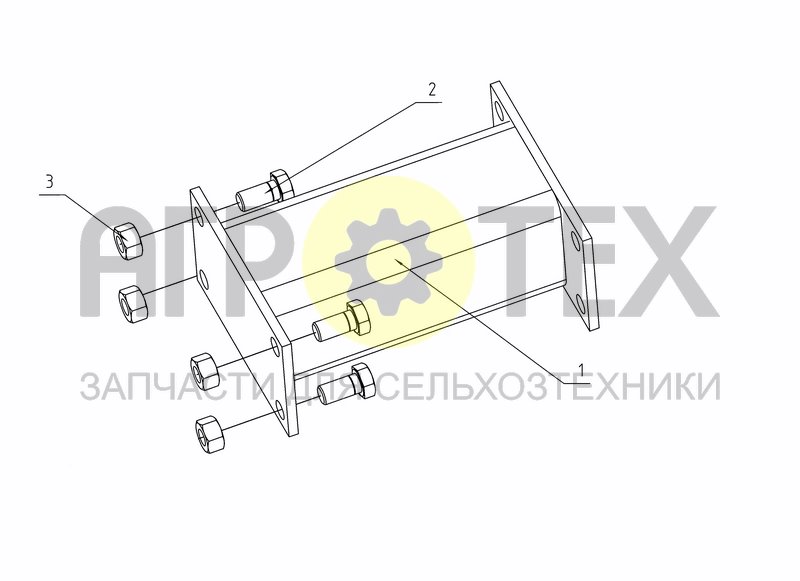 Чертеж FRAME EXTENSION