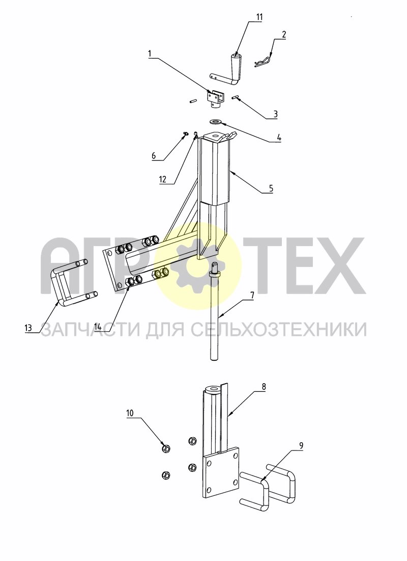 CRANK EDGE DISC EQUIPMENT (TO 264/+270) (№3 на схеме)