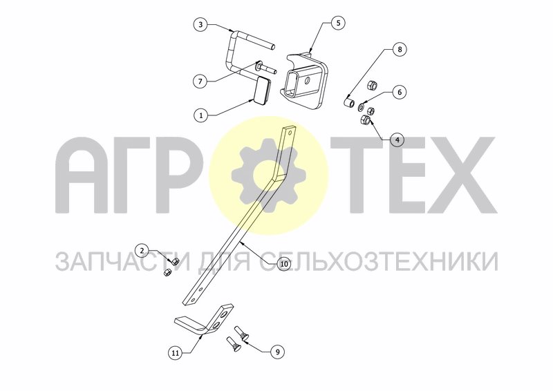 Чертеж CENTRAL FLOW MANAGEMENT KIT