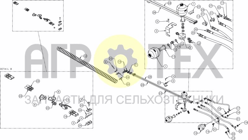 Чертеж HYDRAULIC LIFTING