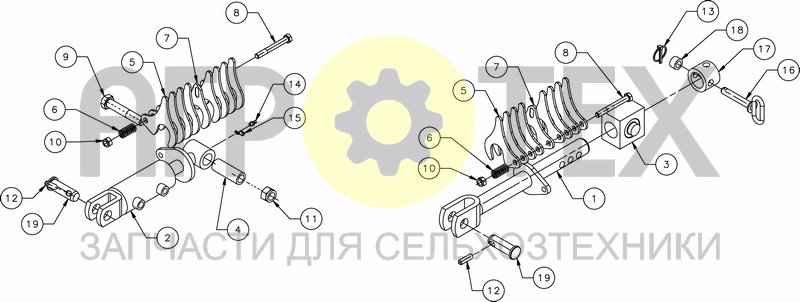 Чертеж DEPTH SETTING