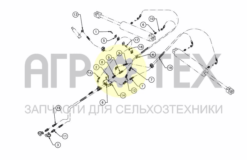 Чертеж FOLDING HYDRAULIC 4M - 5M