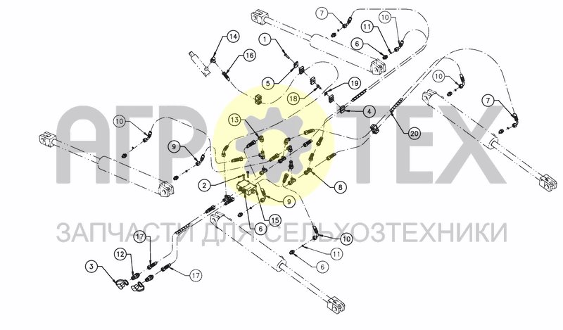 Чертеж FOLDING HYDRAULIC 6M