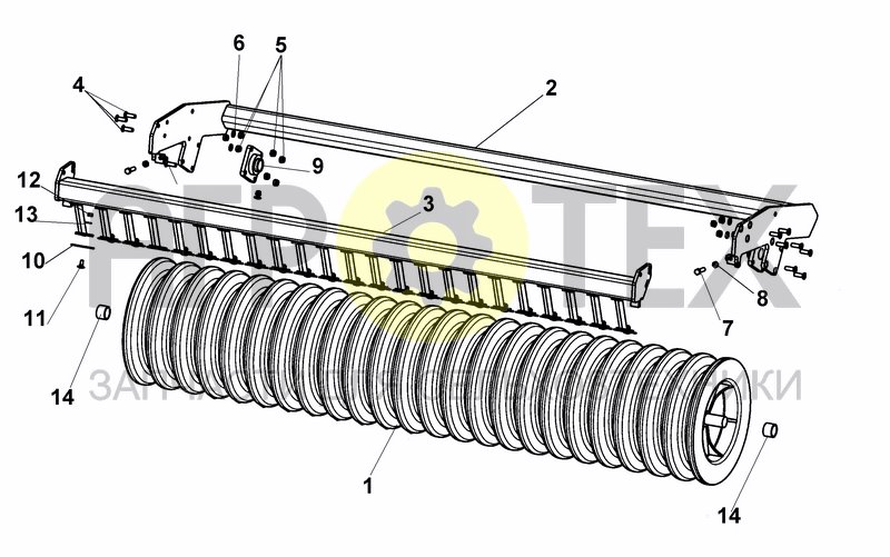 Чертеж FLEXLINE ROLLER