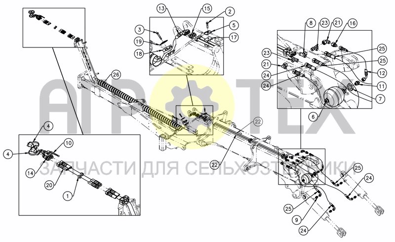 Чертеж HYDRAULIC LIFTING