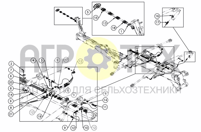 Чертеж HYDRAULIC FOLDING