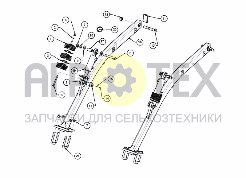 Чертеж ARM ROLLER